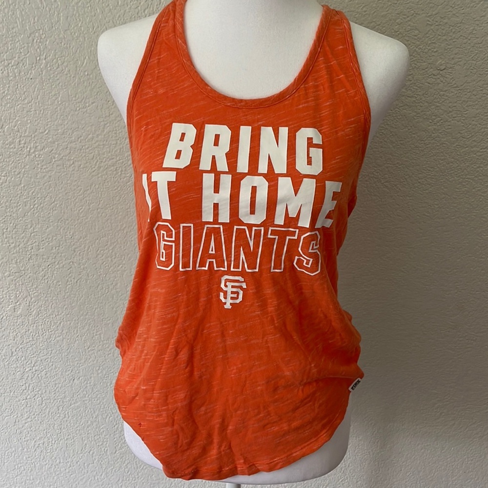 Vintage pink, Victoria’s Secret San Francisco Giants, tank top, size small